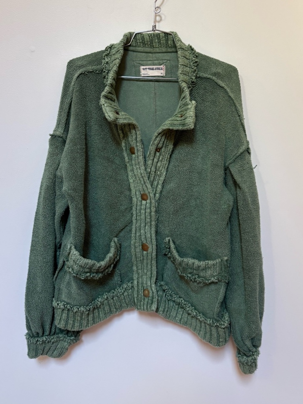 NWOT Free People We The Free Cute In This Cardi Size Medium - Picture 3 of 16